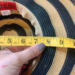 Pacific&Co San Diego Hat  Black and Tan Wide Brimmed Sun Beach Hat with Braided Buckle Photo 9