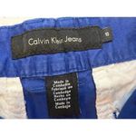 Calvin Klein  women’s chino shorts blue size 10 Photo 3