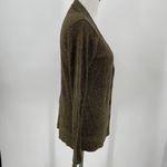 Kardashian Kollection Dash by Kardashian Women's Metallic Gold Button Up Cardigan Size Small Photo 5