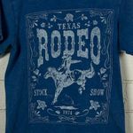 Social Culture Texas Rodeo Blue Tee size XS Photo 5