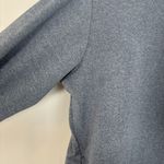 Nike  Women's Dry Top Crew Long Sleeve SweatShirt Back Wrap‎ Gray Small Photo 3