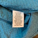 Habitat  Clothes to Live In Teal Textured Jacket Womens Small Office Church Artsy Photo 4