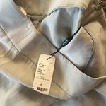 Akris Celadon Trousers wide leg acetate and viscose pants pale grey green Photo 5