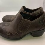 Born Amibeth Womens Brown Western Wingtip Booties Size 7 B75506 cowgirl rodeo Photo 3