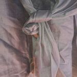 Max Mara 10 Linen Sleeveless Brown Lined Wrap Top Photo 4