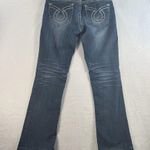 Big star 29 29L Maddie Boot Cut Jeans Blue Denim Western Cowgirl Low Rise HEMMED Photo 10