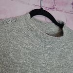Free People BOHO WRAP SWEATER HEATHER GREY LINEN BLEND SOLD AT REVOLVE SMALL Photo 3