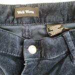 Well Worn  brand, navy velour pants size 12, inseam is 28, NWOT Photo 3