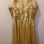 Gold Dress Size M Photo 2