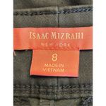 Isaac Mizrahi  Women's Blue Tailored Flat Front Shorts High Rise w/ Pocket Size 8 Photo 2