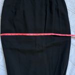 Pendleton  NWOT Classic Vintage Black Pencil Skirt Photo 11