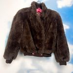 Avec Tu vintage faux fur coat Brown Photo 0