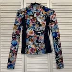 Johnny Was ACTIVE FALL DANCE FITTED ATHLETIC Floral Print JACKET Size XS NEW Photo 5