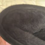 Brumby black suede sheepskin lined mid calf boots. Thick Traction sole. Size 8. Photo 5