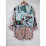 John Mark Kimono Cardigan Womens Small White Embroidered Romantic Boho Resort Photo 7