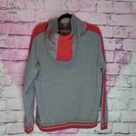 Roots  IS CANADA THICK KNIT GRAY WITH RED STRIPE GRAPHIC HOODIE LARGE Photo 1