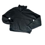 SKIMS  Cozy Knit Pullover Jacket Onyx Size L/XL Black Teddy Photo 4