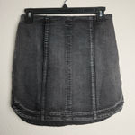 Wild Honey  Women Size Small Stretchy Black Mini‎ Denim Skirt Photo 0