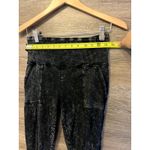 Olivia Rae Livi  lounge pants Size M vintage black high waisted Comfy  acid wash Photo 5