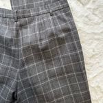 Pendleton 100% Virgin Wool Plaid Trousers Straight Leg Neutral Minimalist Photo 2