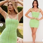 House Of CB House of CB Cate Lime Ruched Mesh Mini Dress NWOT Size XL Photo 1