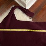 American Eagle AE Burgundy Boxy Sweater Lightweight Wine Red Photo 3