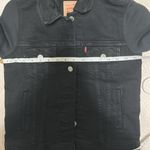 New with tags Levi HYBRID ORIGINAL TRUCKER JACKET Black Size XS Photo 3