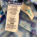 Hobie  Size Medium Tie Dye Fringe Tankini with Attached Bra. New Without Tags Photo 4