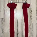 Lace Topped Thigh High Hot Sexy Ultrathin Sheer Fishnet Stockings Red Photo 0