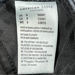 American Eagle  Straight Leg Skinny Black Distressed Ripped Size 0 Short … Photo 11