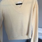 Hippie Rose Yellow Sweater  Photo 0