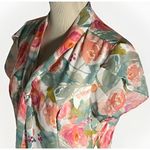 Modcloth Floral Midi Dress Size M Fit & Flare Short Sleeve Summer Garden Photo 1