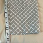 Banana Republic  Hampton Pant Women 4P Gray White Geometric Print Crop Dress Pant Photo 10