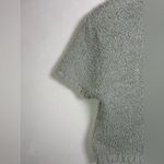 SKIMS  Women’s Cozy Knit Cropped Top Short Sleeve Lounge Sweater Neutral Sz 2X-3X Photo 7