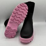 Hunter Women's Black Pink Fizz City Explorer Short Boots Size 6 Neoprene Photo 6
