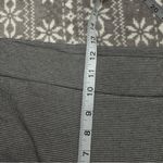 Loft  Pull On Straight Pants in Houndstooth Ponte In Gray Size‎ X-Large Photo 7
