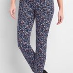 Gap  floral skinny ankle jeans size 0 petite Photo 0