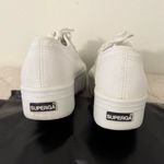 Superga  Classic White Lace-Up Sneakers Photo 3
