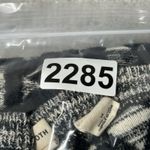 Anthropologie Moth Dress Women Medium Black Cream Sweaterstiched Tunic Dress Photo 7