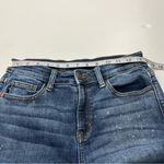 Judy Blue  Boyfriend Fit Bleach Splash Blue Denim Jean Womens Size 5 / 27 Stretch Photo 4