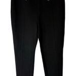 ZARA  black pants with nautical gold buttons size M Photo 0