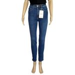 Sézane  Slim Parfait Jeans, Denim Blue, 24” Photo 5