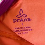 prAna  Purple & Orange Aztec Tribal Print Tankini‎ Top Size Small Photo 3