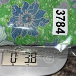 Joie  Women’s L Green Pleat Femme Floral Cap Sleeve Ruffle Crew Neck Blouse Top Photo 5