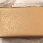 NWT Crossbody Purse Convertible Clutch Top Handle Removable Adjustable Strap Tan Gray Photo 6