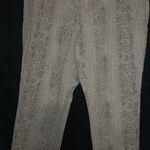 DKNY  14P Creme Gray Snake Jegging Jeans Photo 1
