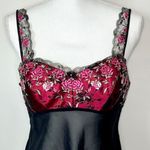 Vintage Chiffon Camisole Black Size L Photo 1