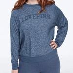 PINK - Victoria's Secret VS Pink logo soft cozy campus sweatshirt crew Photo 0