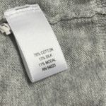 Banana Republic  Cotton Silk Blend Gray Ruffled Sleeveless Cardigan Womens Medium Photo 10