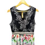 Aratta Silent Journey‎ Lace Beaded Maxi Dress Size Medium Artsy Boho Chic Flowy Photo 1